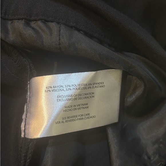 Banana Republic Women's Pant  Pull-On Black Size 10 - Picture 7 of 7